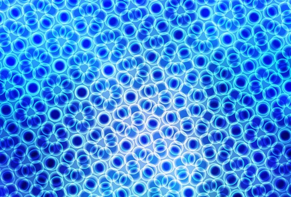 Ανοιχτό Μπλε Διάνυσμα Φόντο Φυσαλίδες Θολή Διακοσμητική Σχεδίαση Αφηρημένο Στυλ — Διανυσματικό Αρχείο