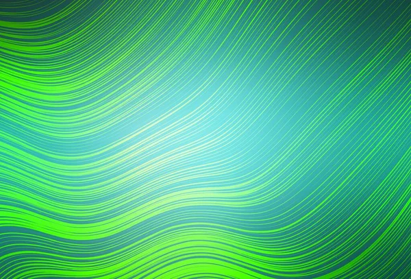 Hellgrüner Vektor Farbenfroher Abstrakter Hintergrund Leuchtend Bunte Illustration Smartem Stil — Stockvektor
