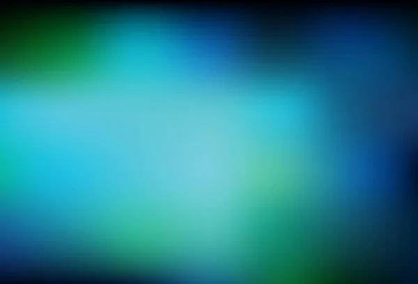 Темно Синий Вектор Цветного Размытия Обратной Стороны Красочная Иллюстрация Абстрактном — стоковый вектор