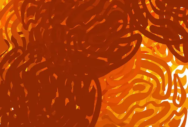 Temná Oranžová Vektorová Šablona Čárami Elegantní Jasná Ilustrace Přímkami Sklonu — Stockový vektor