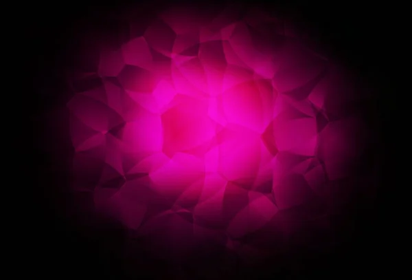 Fondo Vectorial Rosa Oscuro Con Formas Abstractas Ilustración Colorida Simple — Vector de stock