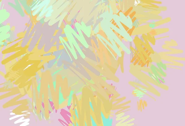 Легкий Многоцветный Векторный Рисунок Острыми Линиями Размытый Декоративный Дизайн Простом — стоковый вектор