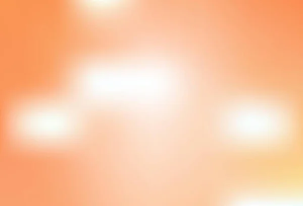 ライトオレンジベクトルカラフルなぼかし背景 グラデーションのエレガントな明るいイラスト あなたの仕事のためのスマートデザイン — ストックベクタ