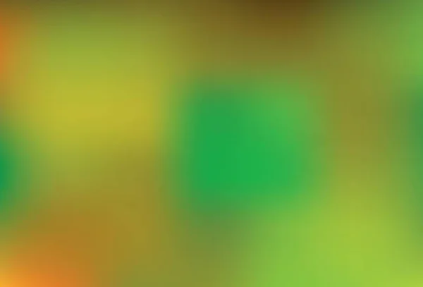 Светло Зеленый Желтый Вектор Размывает Яркую Текстуру Творческая Иллюстрация Полутоновом — стоковый вектор