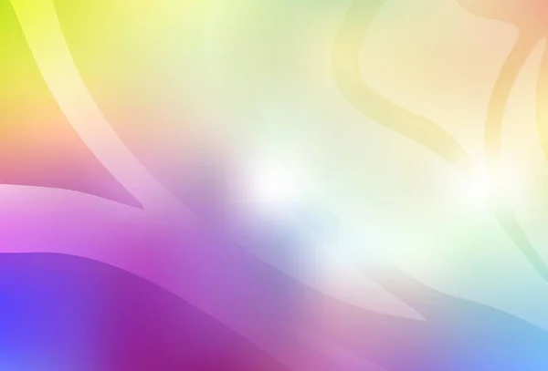Luz Multicolor Vector Borrosa Plantilla Brillante Ilustración Creativa Estilo Semitono — Vector de stock