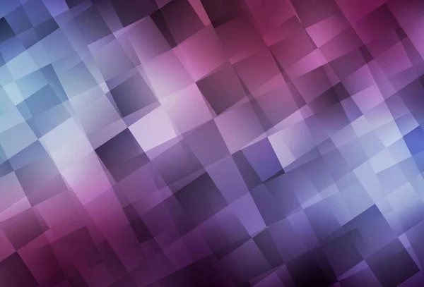 Modèle Vectoriel Violet Foncé Avec Losange Illustration Avec Ensemble Rectangles — Image vectorielle