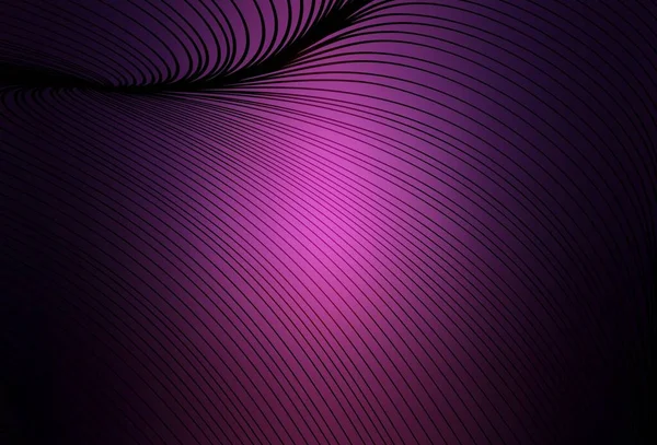 Темно Фиолетовая Векторная Компоновка Мокрыми Линиями Образец Красочными Линиями Формами — стоковый вектор
