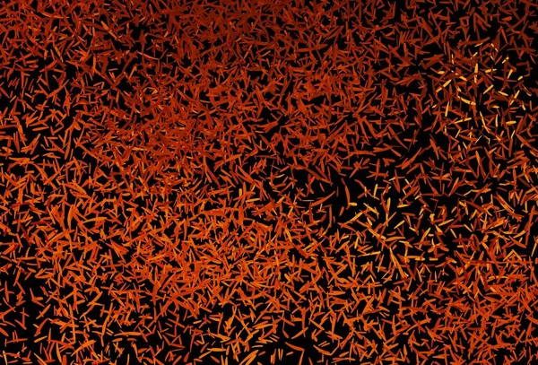 Шаблон Вектора Темно Оранжевого Цвета Повторяющимися Палками Современная Геометрическая Абстрактная — стоковый вектор