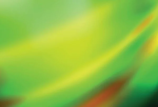 Modello Sfumato Vettoriale Giallo Verde Chiaro Illustrazione Astratta Glitter Con — Vettoriale Stock