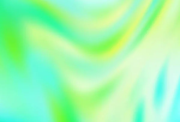 Hellgrüne Vektorabstrakte Helle Textur Bunte Illustration Abstrakten Stil Mit Farbverlauf — Stockvektor