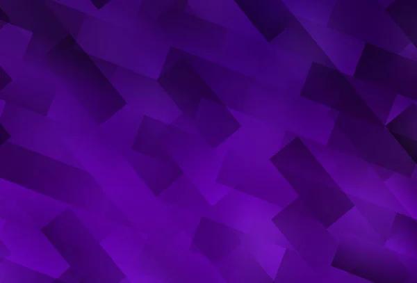 Dark Purple Fondo Vectorial Rosa Con Rombo Rectángulos Sobre Fondo — Vector de stock