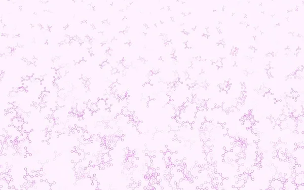 Свето Фиолетовый Векторный Рисунок Сетью Искусственного Интеллекта Цветная Структура Градиентными — стоковый вектор