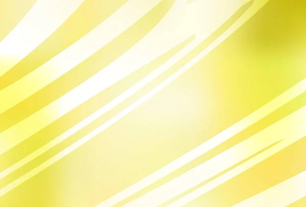 Latar Belakang Kabur Vektor Kuning Terang Ilustrasi Cerah Elegan Dengan - Stok Vektor