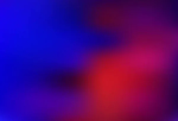 Темно Синий Красный Векторный Размытый Фон Элегантная Яркая Иллюстрация Градиентом — стоковый вектор