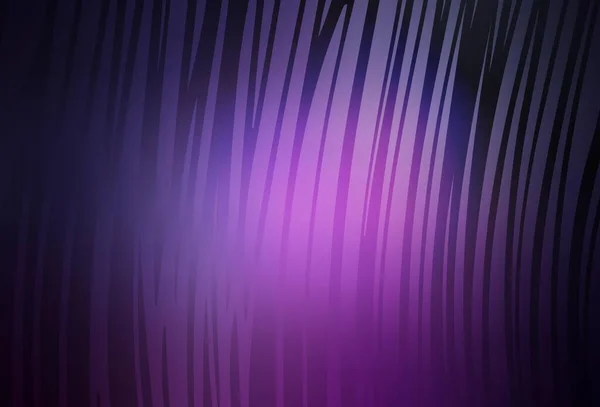 Violet Foncé Motif Vectoriel Rose Avec Des Lignes Courbées Une — Image vectorielle