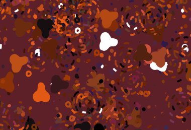 Soyut şekilli Light Orange vektör arkaplanı. Soyut gradyan şekilli basit renkli çizimler. Duvar kağıtları için zarif tasarım.