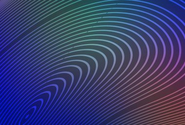 Açık mavi, kırmızı vektör dokusu ve ince çizgileri var. Soyut ve gradyan renkte renkli çizimler. Cep telefonu ekranları için arkaplan.