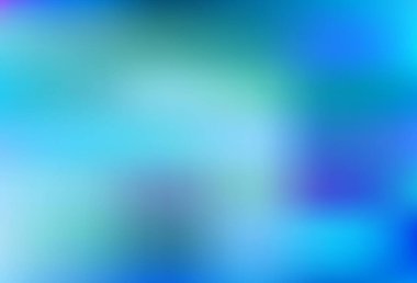 Işık Mavisi vektörü parlak deseni bulanıklaştırdı. Görüntü tarzında tamamen yeni bir renkli çizim. İşiniz için yepyeni bir tasarım..