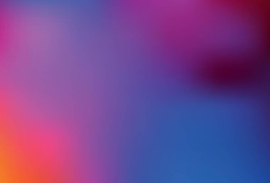 Açık mavi, kırmızı vektör renkli bulanık arkaplan. Görüntü tarzında tamamen yeni bir renkli çizim. Bir cep telefonu için arka plan.