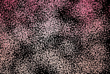 Tekrarlanan çubuklu koyu pembe vektör şablonu. Renkli çubuklarla, soyut çizimler. İş ilanınız için akıllı tasarım.