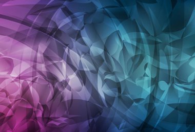 Açık mavi, rastgele şekilli kırmızı vektör deseni. Renkli rastgele şekillerle modern soyut illüstrasyon. Kartvizitiniz için modern tasarım.