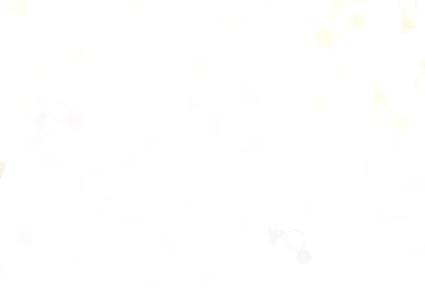 Легкая Многоцветная Векторная Текстура Триангулярном Стиле Кругами Иллюстрация Набором Красочных — стоковый вектор