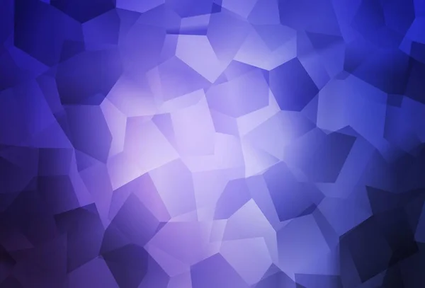 Світло Фіолетовий Векторний Візерунок Випадковими Формами Декоративний Дизайн Абстрактному Стилі — стоковий вектор