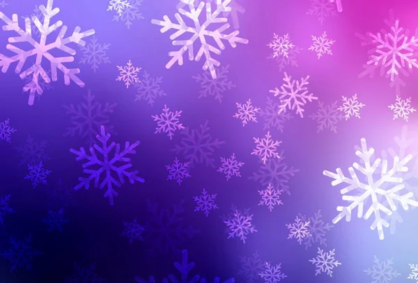 Light Purple Pink Vector Background Xmas 스타일 크리스마스의 속성에 변화의 — 스톡 벡터