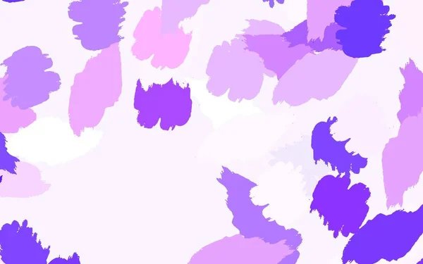 Fond Vectoriel Violet Clair Avec Des Formes Abstraites Formes Chaotiques — Image vectorielle