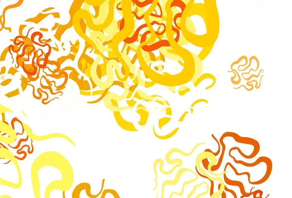 Tekstur Vektor Orange Ringan Dengan Bentuk Abstrak Ilustrasi Abstrak Modern - Stok Vektor
