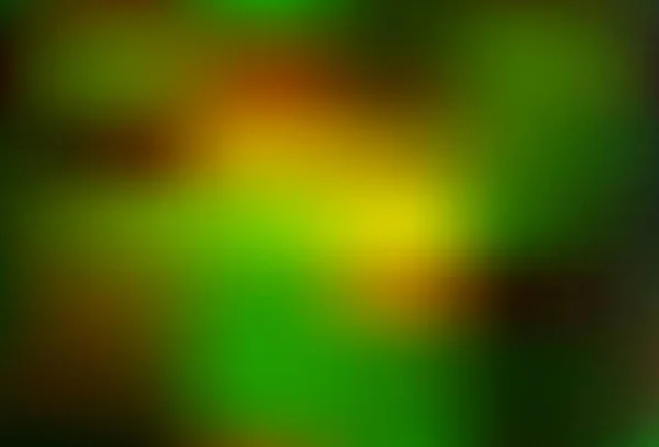Vector Verde Oscuro Fondo Borroso Abstracto Ilustración Abstracta Colorida Con — Vector de stock
