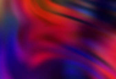 Koyu mavi, kırmızı vektör soyut parlak şablon. Gradyan tasarımlı, soyut, ışıltılı çizimler. Tasarımlar için arka plan.