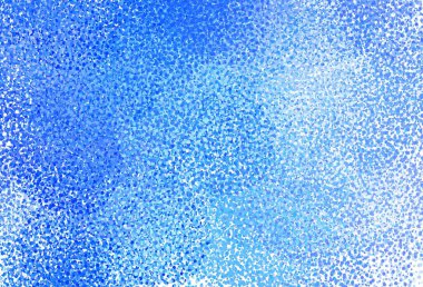 Küreli açık mavi vektör deseni. Doğa tarzında renkli baloncuklu soyut illüstrasyon. Duvar kağıtlarının dokusu için desen.