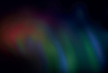 Koyu mavi, kırmızı vektör bulanık şablon. Soyut renkli gradyan çizimi. İş tasarımınız için yeni biçim.