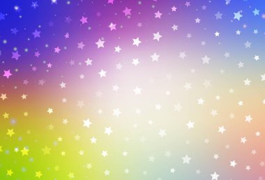 Açık renkli vektör deseni Noel tarzında. Gradyan Noel elementleri içeren bir Akıllı Çizim. Reklamlar, posterler, kitap afişleri için desen.