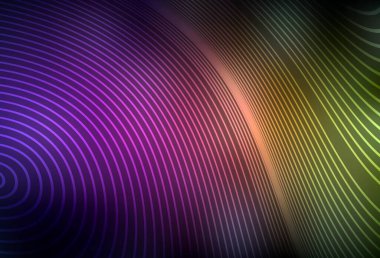 Koyu pembe, kıvrımlı sarı vektör dokusu. Basit bir şekilde yepyeni renkli bir tasvir. Fikirlerin için bir örnek..