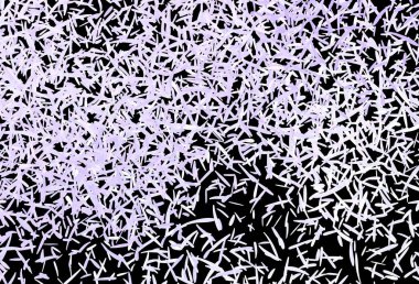 Tekrarlanan çubuklu koyu mor vektör şablonu. Keskin çizgili parlak renkli çizimler. Reklamlar, posterler, afişler için desen.