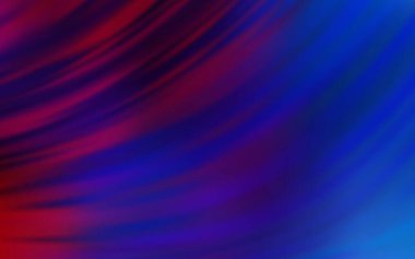 Koyu mavi, kırmızı vektör parlak soyut düzen. Gradyan ile modern soyut çizim. Tasarımının yeni yolu.