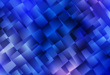 Açık mavi vektör çokgen şablonu. Gradyanı olan üçgen geometrik örnek. Web siteniz için çokgen tasarım.