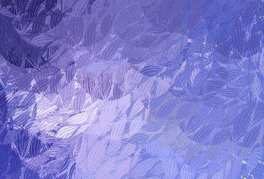 Soyut formlarla açık mor vektör dokusu. Renkli rastgele şekillerle modern soyut illüstrasyon. Duvar kağıtları için zarif tasarım.