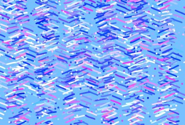 Açık pembe, parlak çizgili yeşil vektör arkaplan. Bulanık dekoratif tasarım basit bir şekilde çizgilerle. Reklamlar, posterler, afişler için desen.