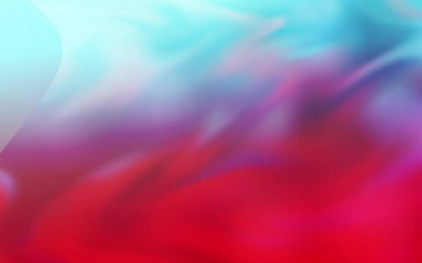 Açık mavi, kırmızı vektör modern zarif zemin. Gradyan tasarımlı, soyut, ışıltılı çizimler. İşiniz için en iyi bulanık tasarım..