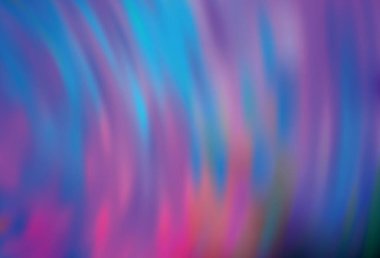 Açık Mor, pembe vektör soyut parlak şablonu bulanıklaştırdı. Yaratıcı illüstrasyon, yarım tonlu ve eğimli. Web siteniz için bulanık tasarım.