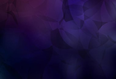 Koyu mor vektör soyut çokgen desen. Üçgenli parlak renkli çizimler. İşiniz için en iyi üçgen tasarım.