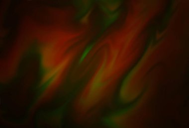 Koyu yeşil, sarı vektör parlak dokuyu bulanıklaştırdı. Soyut ve gradyan renkte renkli çizimler. Marka kitabınız için yeni biçim tasarımı.