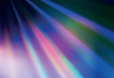 Koyu pembe, mavi vektör bulanık desen. Soyut ve gradyan renkte renkli çizimler. İş tasarımınız için yeni biçim.