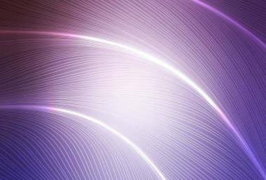 Açık Mor çizgili vektör şablonu. Soyut ve gradyan renkte renkli çizimler. İş tasarımınız için şablon.