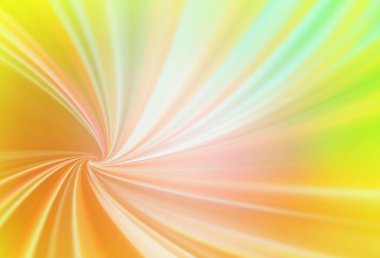 Açık yeşil, sarı vektör parlak deseni bulanıklaştırdı. Eğilimli zarif, parlak bir çizim. Marka kitabınız için yeni biçim tasarımı.