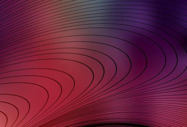 Açık Pembe, kırmızı çizgili vektör arkaplan. Soyut tarzda gradyan çizgilerle akıllı illüstrasyon. Markan için yeni kompozisyon.