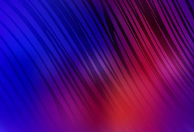 Lacivert, kıvrımlı çizgileri olan kırmızı vektör arka plan. Basit çizgilerle renkli gradyan çizimi. Markan için yeni kompozisyon.